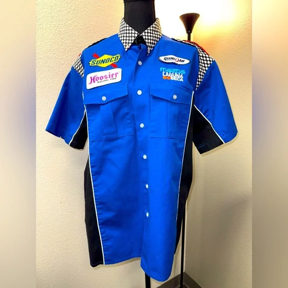 SUNCO Performance Shirt. Excellent Condition. Men's Racing Pit Crew Shirt. Large - Picture 1 of 12